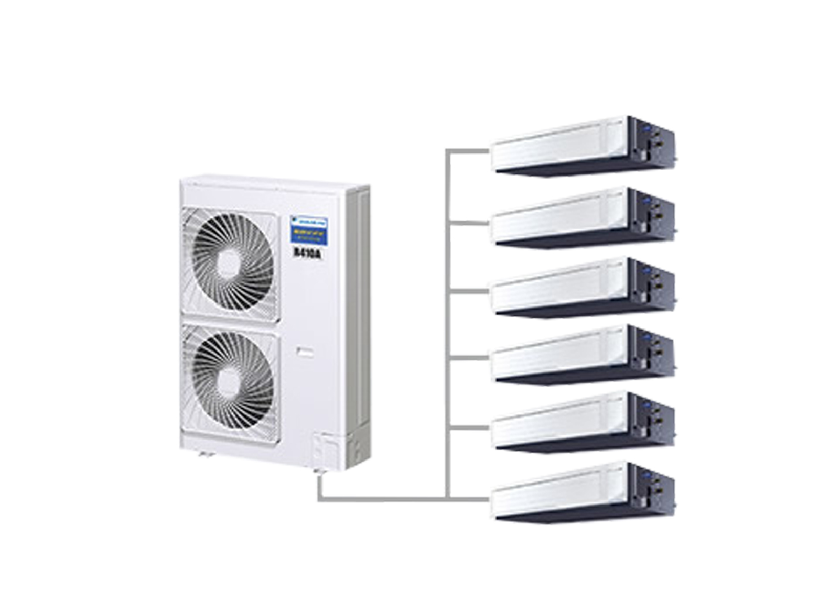 大金VRV-N家用中央空調(diào) 精選設備包系列 四房兩廳130-160㎡ 一拖六