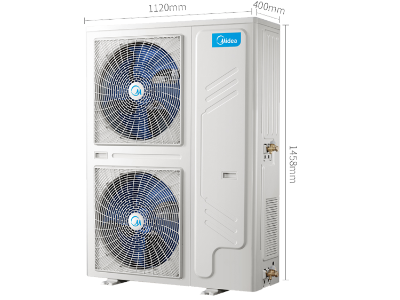 美的商務(wù)大空間嵌入式中央空調(diào)十匹一拖二