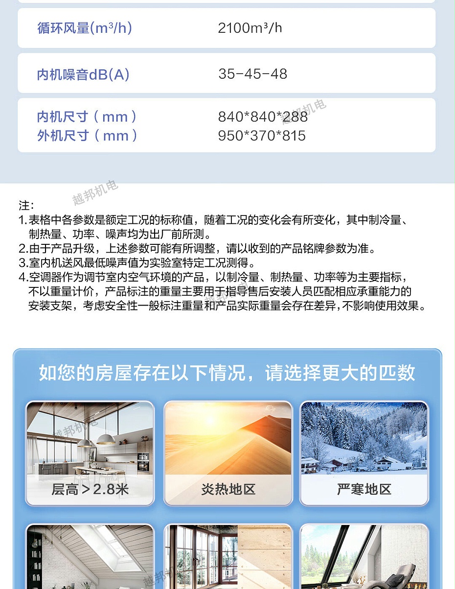 海爾5匹天花機17