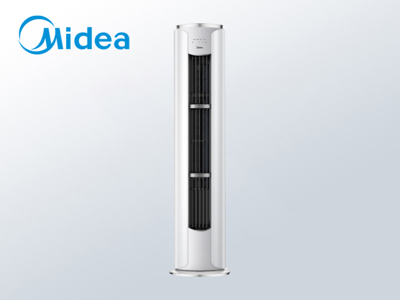 美的大3匹舒適星SE無風感新風冷暖空調柜機KFR-72LW/K1-1新一級智能變頻