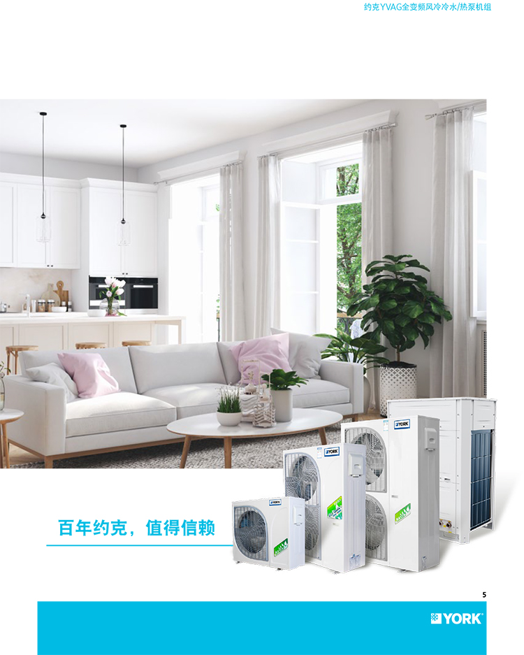 約克全變頻風(fēng)冷熱泵機(jī)組