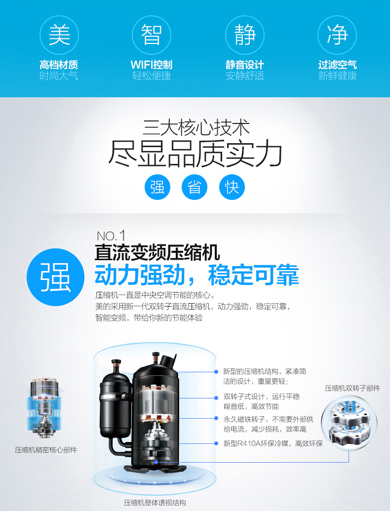 美的新一代雙轉(zhuǎn)子直流變頻中央空調(diào) 美的新一代雙轉(zhuǎn)子直流變頻中央空調(diào)