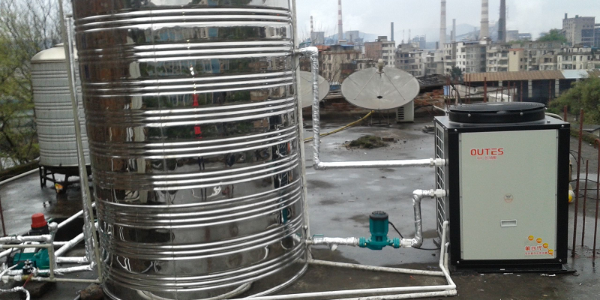 自己設計安裝商用空氣能熱泵熱水安裝，結果你可猜的到？