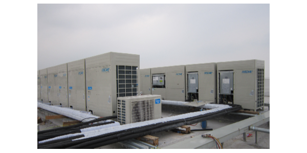 商用多聯(lián)機中央空調(diào)安裝特點