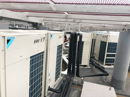 醫(yī)院中央空調(diào)主機可以放樓頂嗎？