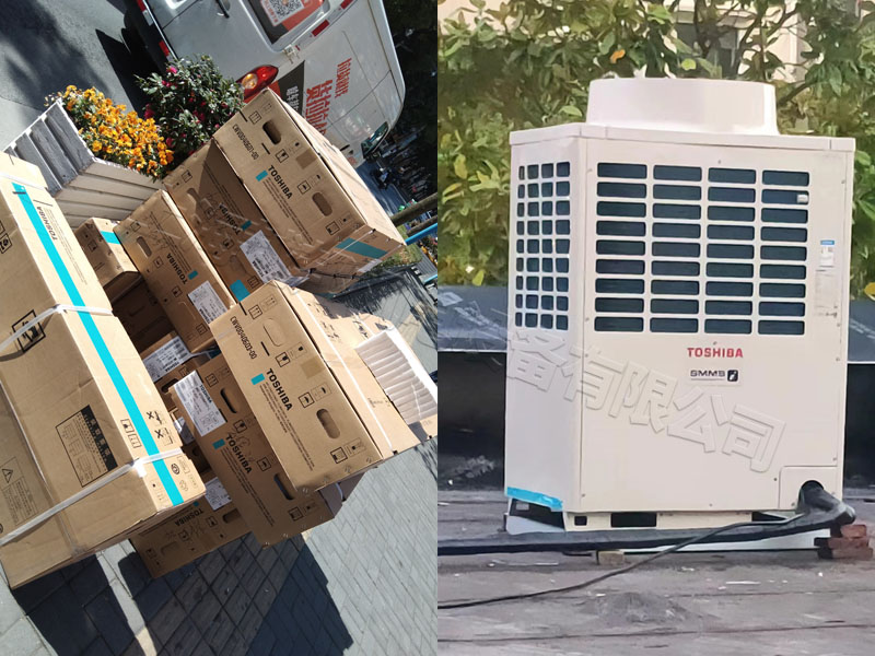 京世沙龍造型中央空調(diào)安裝