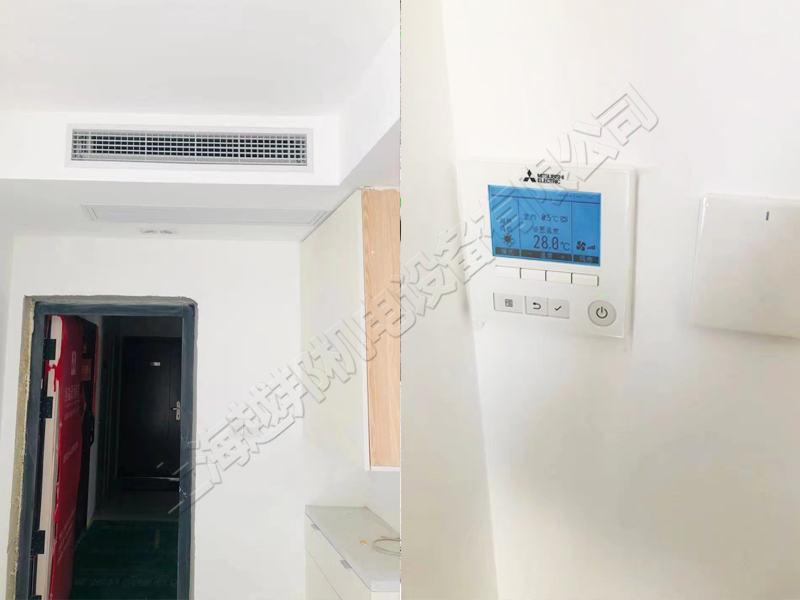 城市華庭亭三菱電機空調(diào)安裝工程