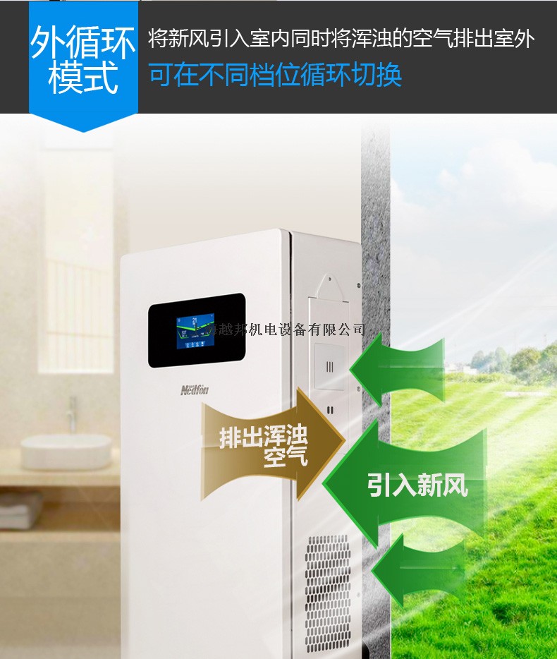 壁掛智能新風機6