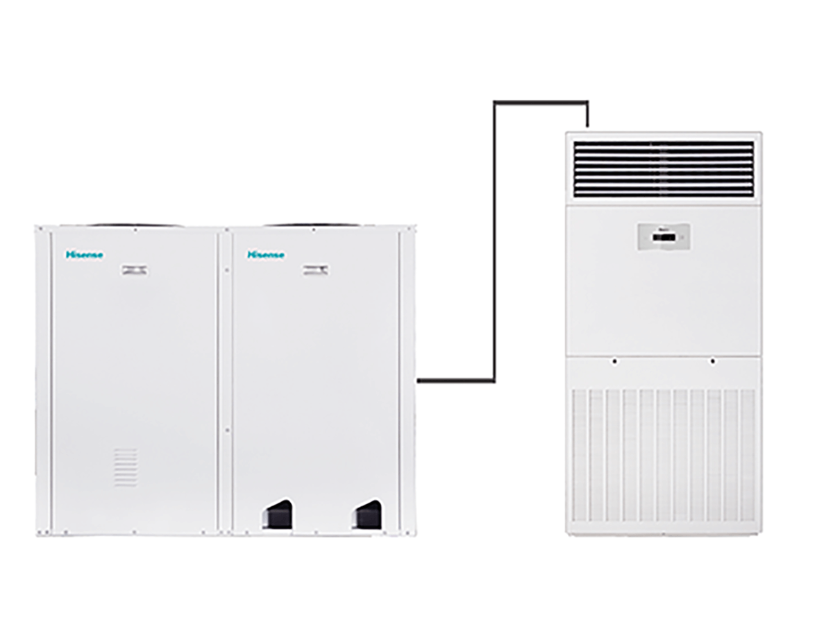 海信輕商一拖二/柜機(jī)滿足商場店鋪工廠車間辦公場所等場所